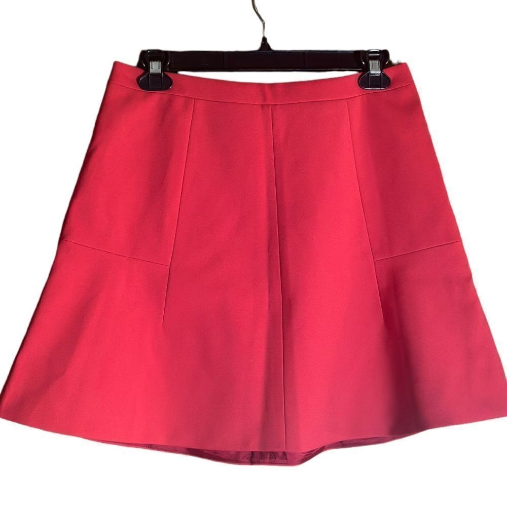 J. Crew Factory Fit and Flare A-Line Pink Barbiecore Skirt‎ Size 4 📦